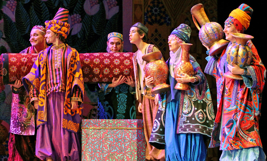 Волшебная лампа Аладдина