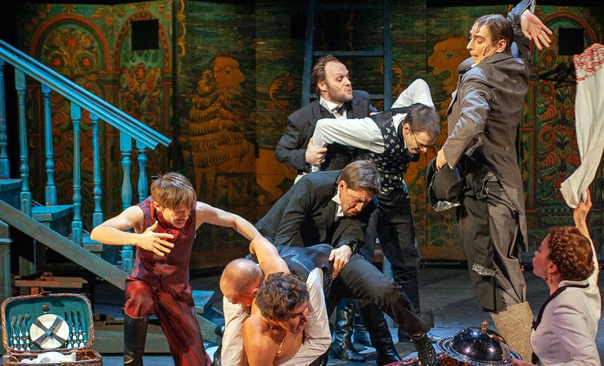 На бойком месте