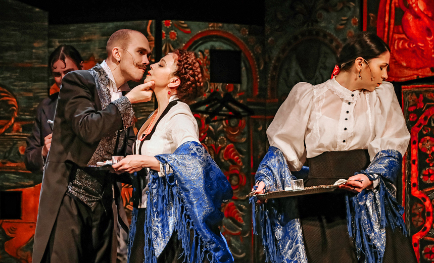 На бойком месте