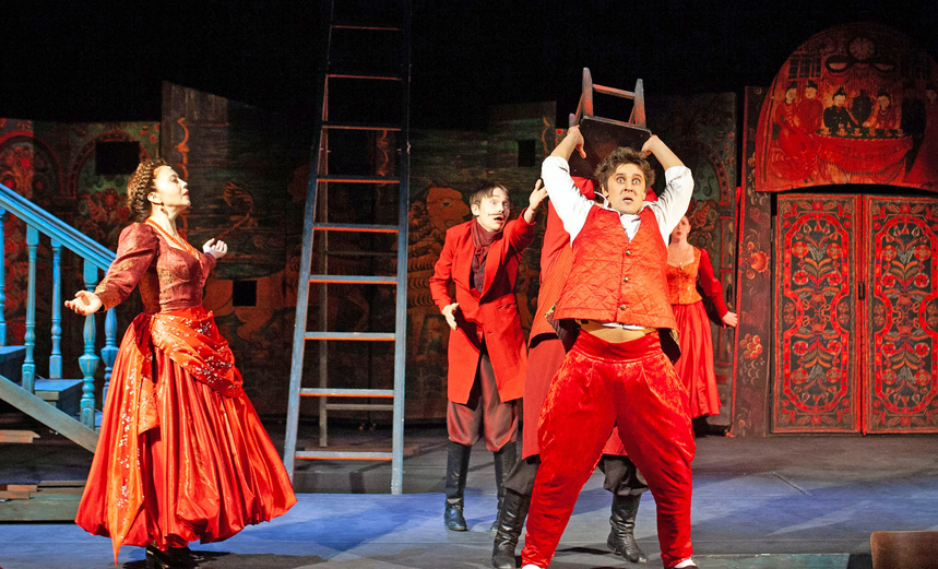 На бойком месте