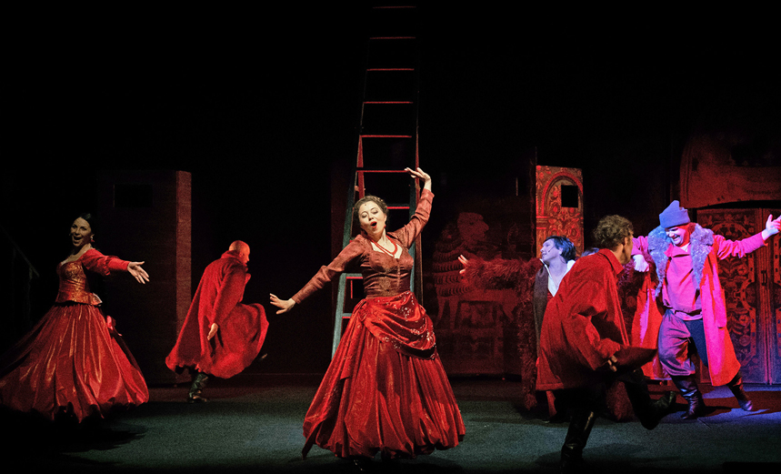 На бойком месте